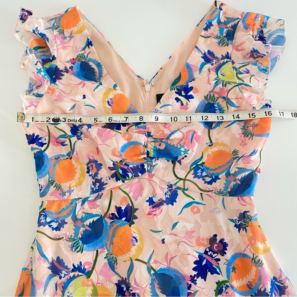 SALONI Floral Multicolor Dress - Picture 4 of 11